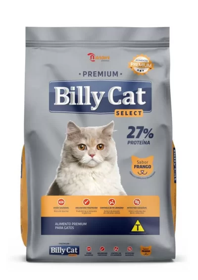 Ração Billy Cat Select Sabor Frango 15Kg