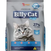 Ração Billy Cat Select Mix Frango Carne Peixe, 15Kg