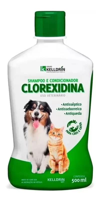 Shampoo e Condicionador Clorexidina 500ml