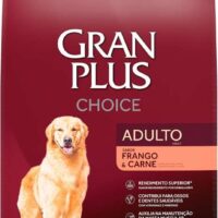 Ração GranPlus Choice Frango e Carne Cães Adultos 20Kg