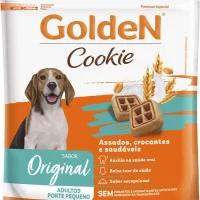 Petisco Golden Cookie Sabor Original Para Cães Adulto Mini Bits 350g