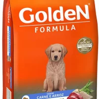 Ração Golden Formula Sabor Carne e Arroz Para Cães Filhotes 15kg