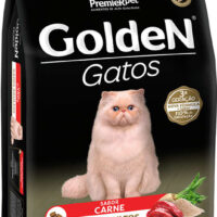 Ração Golden Sabor Carne Para Gatos Adultos 10kg