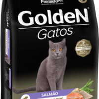 Ração Golden Sabor Salmão Para Gatos Adultos 10kg