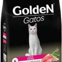 Ração Golden Sabor Peixe Para Gatos Castrados Adultos 10,1kg