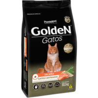 Ração Golden Sabor Salmão Para Gatos Castrados Adultos 10kg