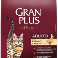 Ração GranPlus Menu Gato Adulto Frango e Arroz 10,1kg