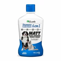 Shampoo e Condicionador 6×1 Matt Pulgas 500ml