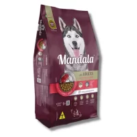 Ração Mandala Premium Cães Adultos Carne e Arroz 20 kg