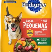 Ração Seca Pedigree Carne e Vegetais para Cães Adultos Raças Pequenas e Minis