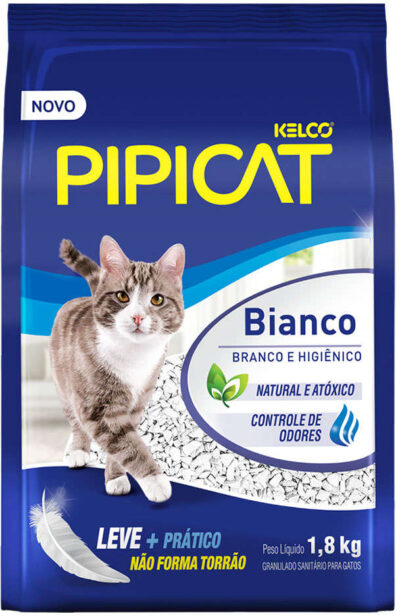 Granulado Higiênico PipiCat Bianco 1,8Kg