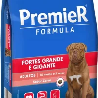 Ração PremieR Formula Cães Adultos Portes Grande e Gigante Sabor Carne 15Kg