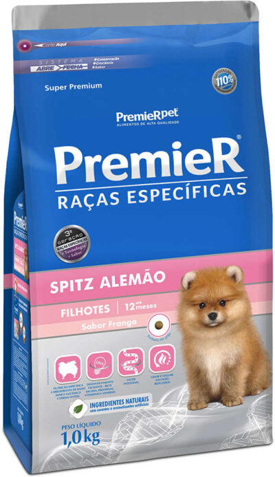 Ração Premier Raças Específicas Spitz Alemão Filhotes 1kg