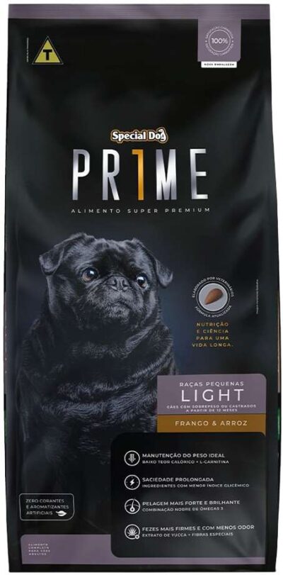 Ração Special Dog Prime Light Raças Pequenas 10kg