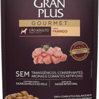 Ração Úmida GranPlus Gourmet Sachê Cão Adulto Frango 100g