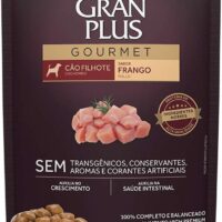 Ração Úmida GranPlus Gourmet Sachê Cão Filhote Frango 100g