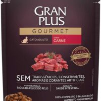 Ração Úmida GranPlus Sachê Gato Adulto Carne 85g