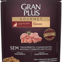 Ração Úmida Gran Plus Gatos Filhote Frango 85g