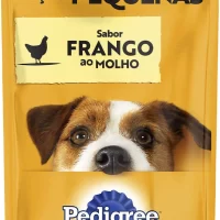 Ração Úmida Pedigree Sachê Frango ao Molho para Cães Adultos de Raças Pequenas