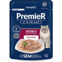 Sachê PremieR Gourmet Gatos Adultos Castrados Sabor Atum 70g