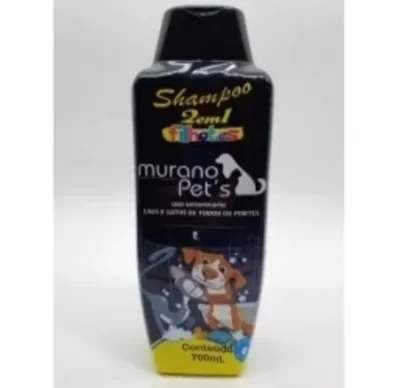 Shampoo 2 em 1 Murano Pets Filhotes 700ml