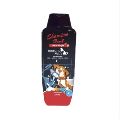 Shampoo Murano Pets Morango 700ml