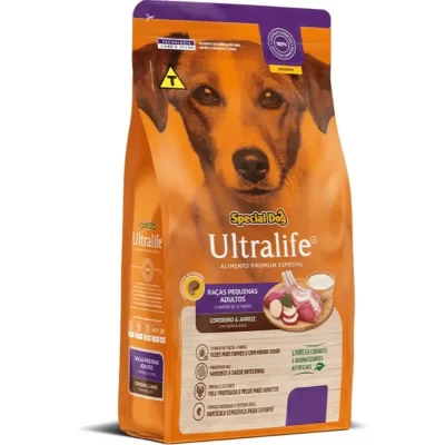 Ração Special Dog Ultralife Adulto Raças Pequenas Cordeiro 10,1kg