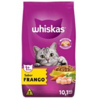 Ração Whiskas para Gatos Adultos Sabor Frango 10,1Kg